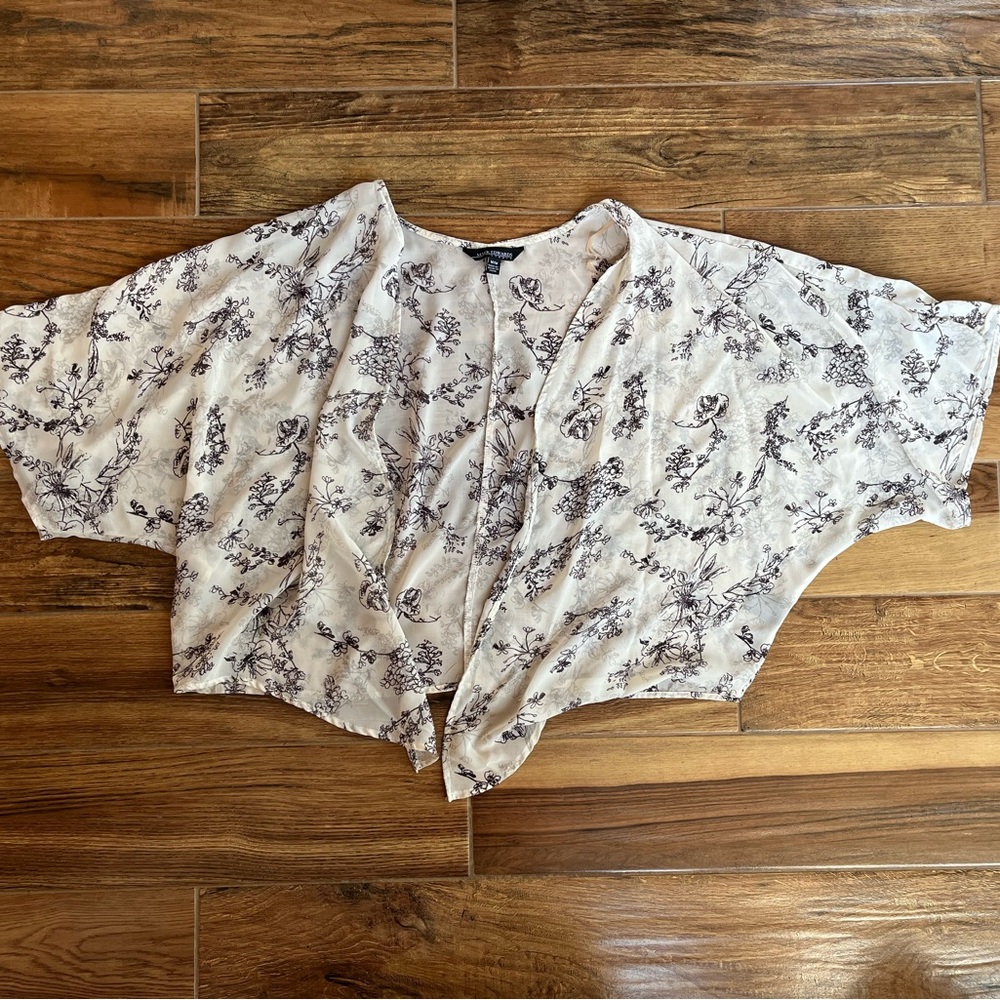 Purple & Cream Kimono